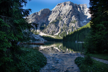 La magia del Lago di Braies, Dolomitas © Alejandro