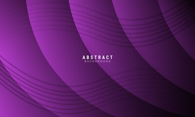 Wavy geometric background. Trendy purple gradient shape composition. Vector Eps10 Background