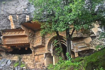 Kondana Caves Ancient Buddhist Caves ,karjat,maharashtra,india