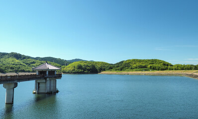 Fototapeta na wymiar 奈良県 天理市 白川ダム