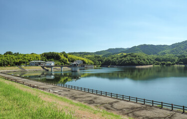 奈良県 天理市 白川ダム