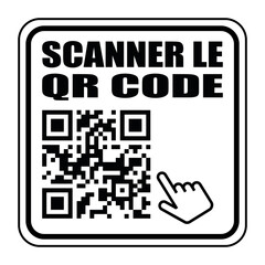 Logo scanner le QR code.