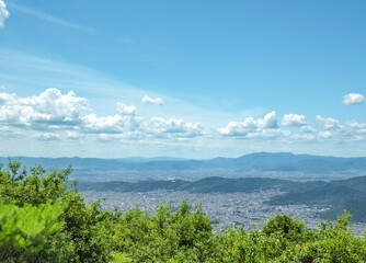 Fototapeta na wymiar 滋賀県･京都府 音羽山