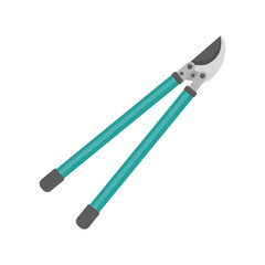 Gardening equipment. pruning shears for decorating the branches of trees in the garden