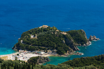 Fototapeta na wymiar Paleokastritsa bay, Corfu island, Greece