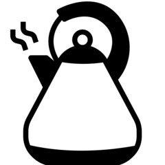 kettle glyph icon