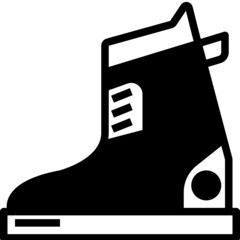 skates glyph icon