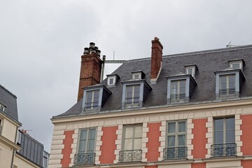 old houses in the city