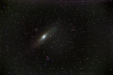 Galaktyka Andromedy (Messier 31) - obrazy, fototapety, plakaty