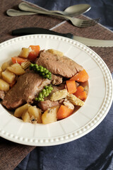 Roast Pork with Garlic Pepper Sauce