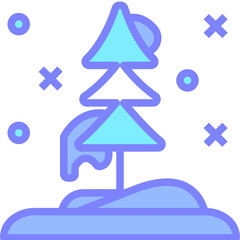 pine gradient icon