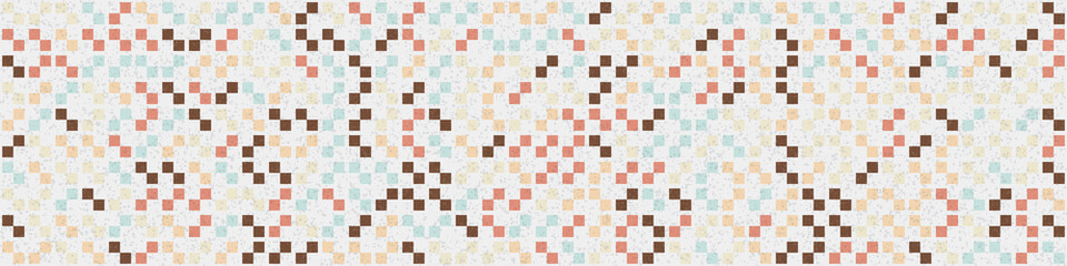 Abstract Geometric Pattern generative computational art illustration