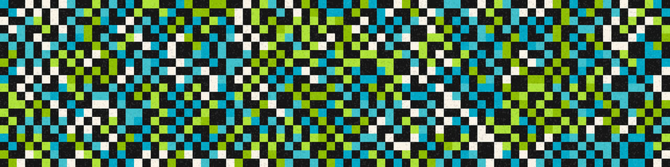 Abstract Geometric Pattern generative computational art illustration