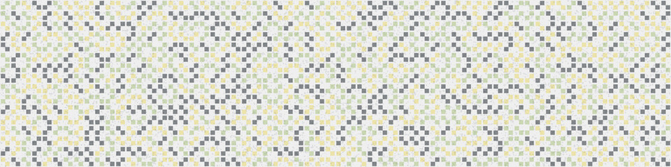 Fototapeta premium Abstract Geometric Pattern generative computational art illustration