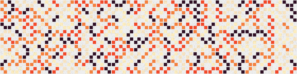 Abstract Geometric Pattern generative computational art illustration