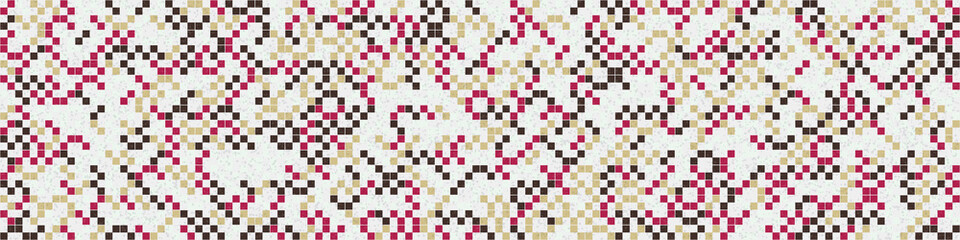 Abstract Geometric Pattern generative computational art illustration