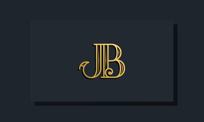 Minimal Inline style Initial JB logo.