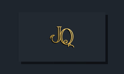 Minimal Inline style Initial JQ logo.