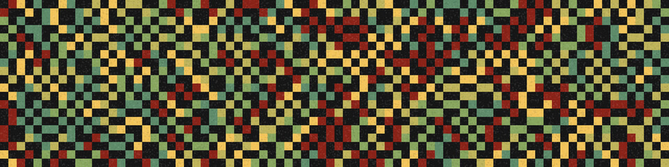 Abstract Geometric Pattern generative computational art illustration
