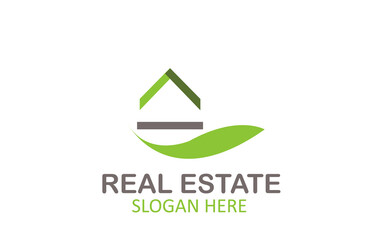 Green Real Estate Logo Design