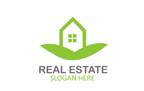 Green Real Estate Logo Design