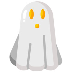 ghost flat icon