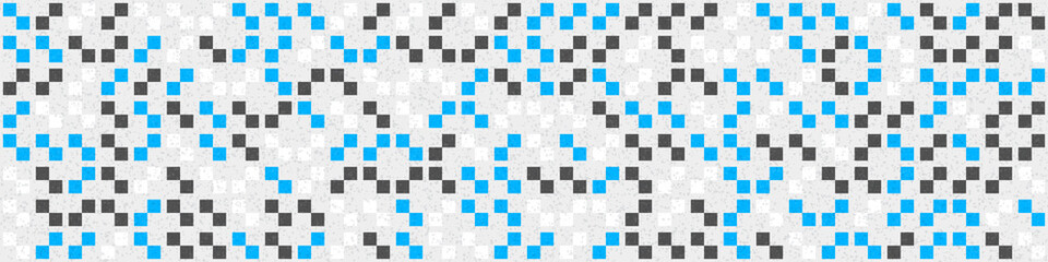 Abstract Geometric Pattern generative computational art illustration