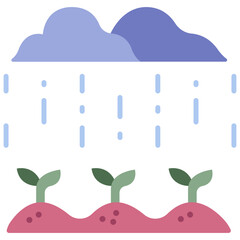 rain plant icon