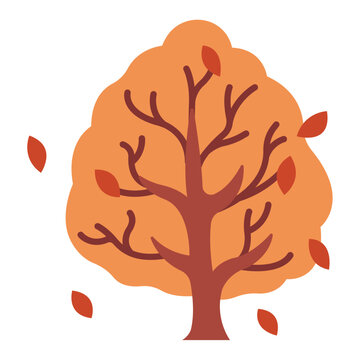 tree autumn icon