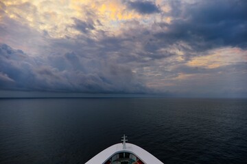 船から見える景色