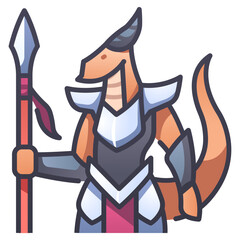 Dragonborn spear icon