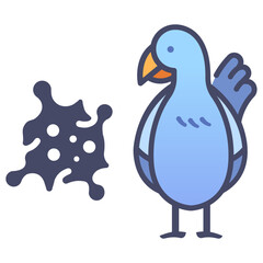 bird flu icon