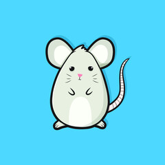 cute little mouse cartoon