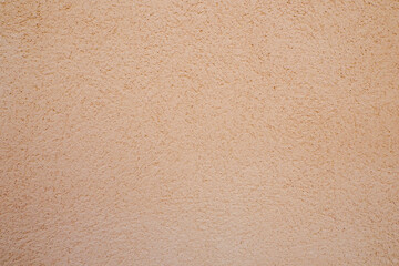 Ivory color monolayer mortar wall