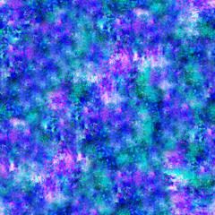 Watercolor abstract expressionism illustration on the white background. style of drip painting. seamless pattern.