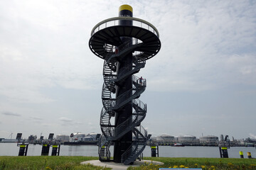 An overlook tower in Eeuropoort