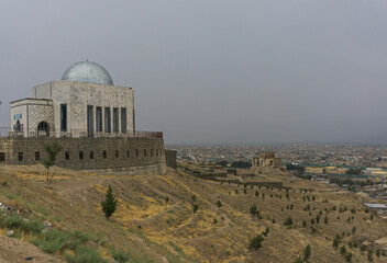 View on the city of Kabul, Afghanistan