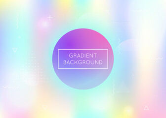 Hipster Background. Purple Shiny Shape. Minimalist Design. Magic