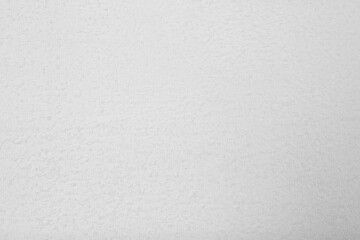 White beach towel as background, top view