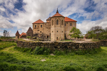 Fototapeta na wymiar Historic water castle Svihov. Czech