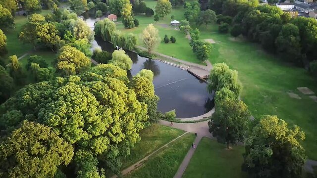 Most Beautiful Aerial view of Luton Town of England UK, Drone's Footage