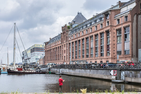 Silodam in Amsterdam, , Noord-Holland province, The Netherlands