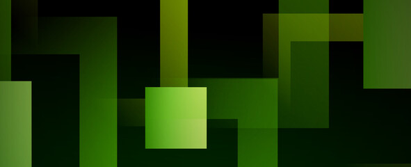 Abstract geometric green modern elegant background pattern