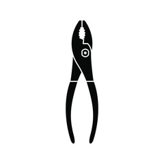 pliers icon. design about pliers sign. vector illustration
