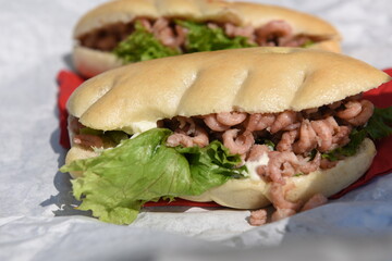 Krabbenbrötchen