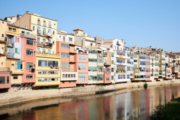 Fototapeta na wymiar Girona - pictorial city of Catalonia, Spain