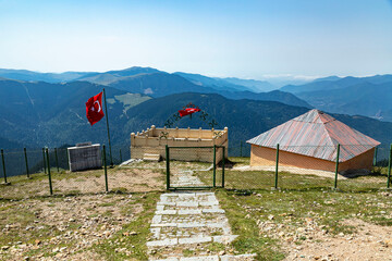 Kabaktepe Martyrdom from the First World War, located within the borders of Kurtun district of Gumushane province.