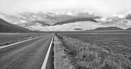 End of summer through italian mountains