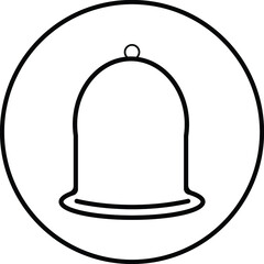 Bell icon vector, Alarm, service handbell sign. Notification icon. Bell ringing icon. Set of colorful flat design icons