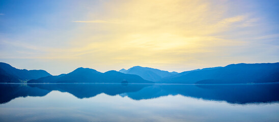 lake walchensee in bavaria